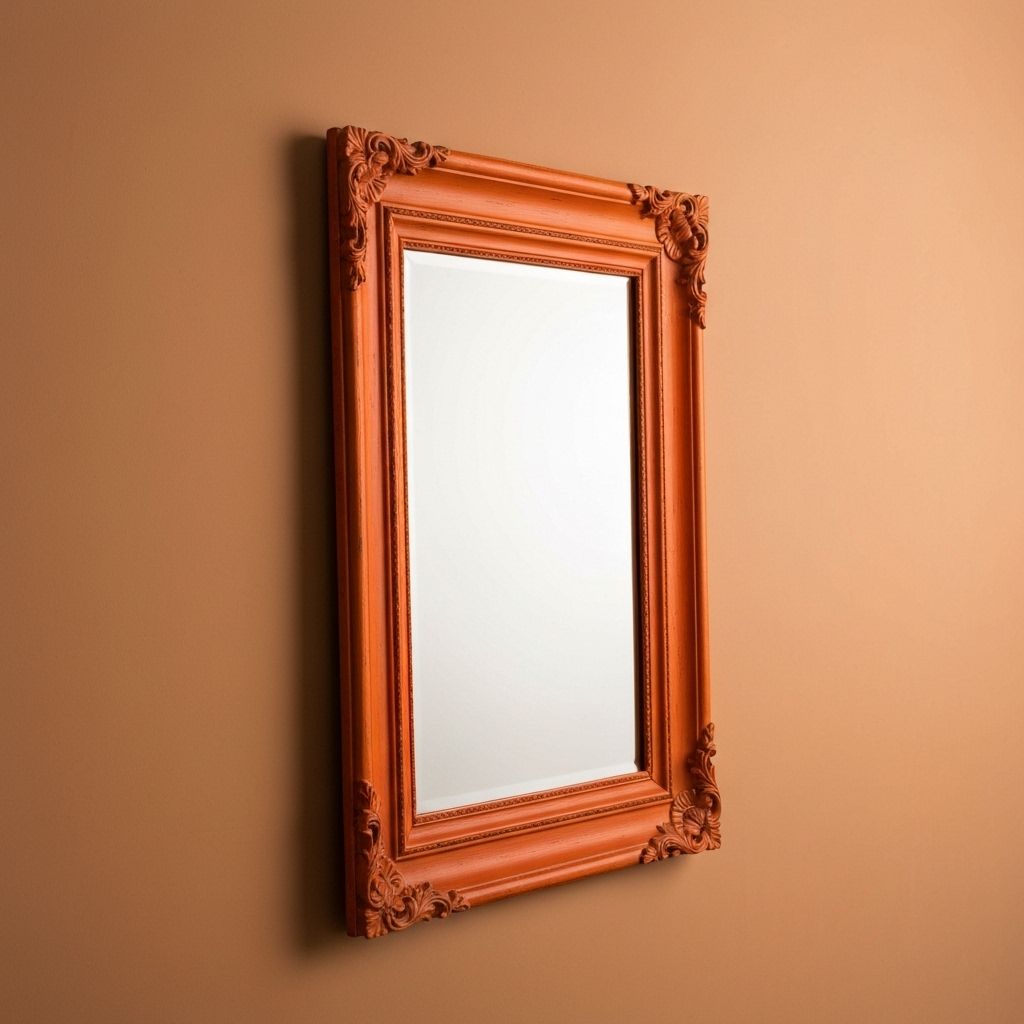 Orange mirror